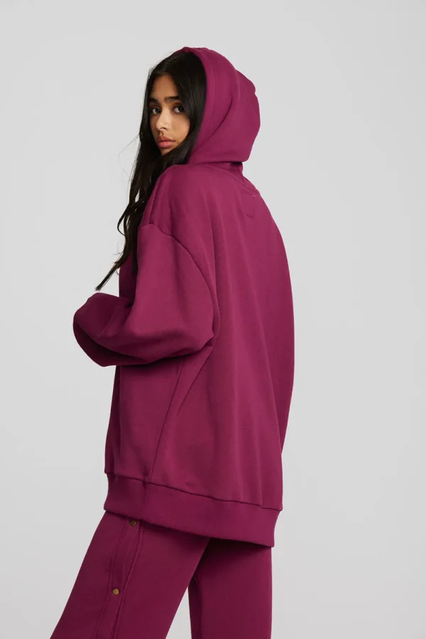 Discount Zuma Cotton Terry Zip Up Hoodie Women Outerwear | Tops