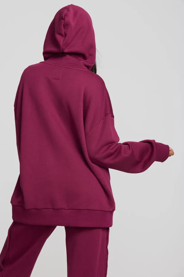 Discount Zuma Cotton Terry Zip Up Hoodie Women Outerwear | Tops