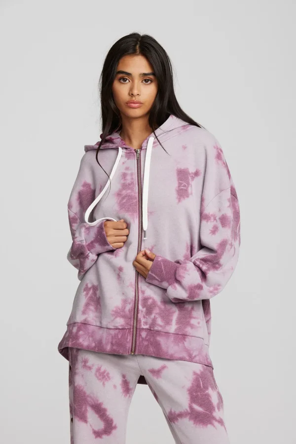 Outlet Zuma Cotton Terry Zip Up Hoodie Women Outerwear | Loungewear