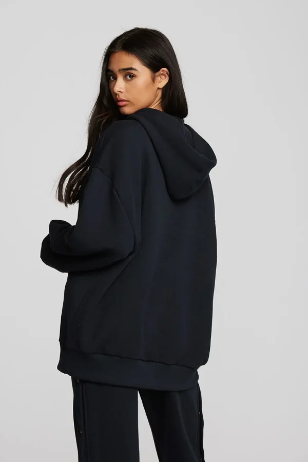 Cheap Zuma Cotton Terry Zip Up Hoodie Women Outerwear | Loungewear