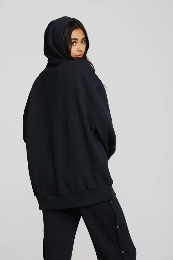 Cheap Zuma Cotton Terry Zip Up Hoodie Women Outerwear | Loungewear